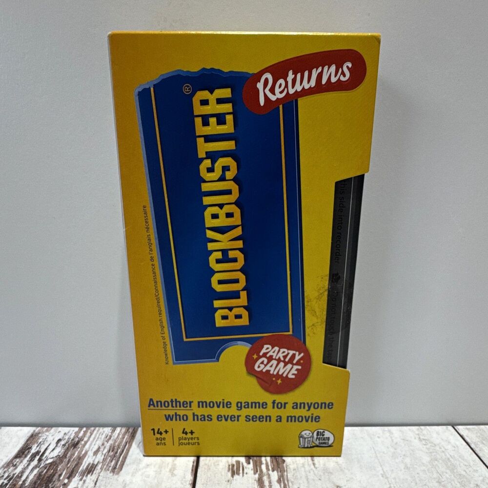Big Potato Games Blockbuster Returns Movie Party Card Game 4P 14+ 2021 MPN